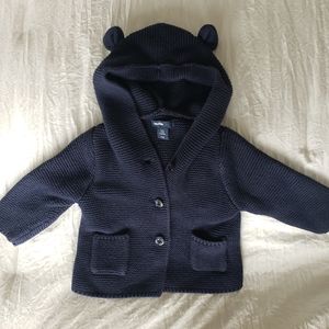 Baby Gap Bear Garter Cardigan
Hooded Jacket 3-6mo
